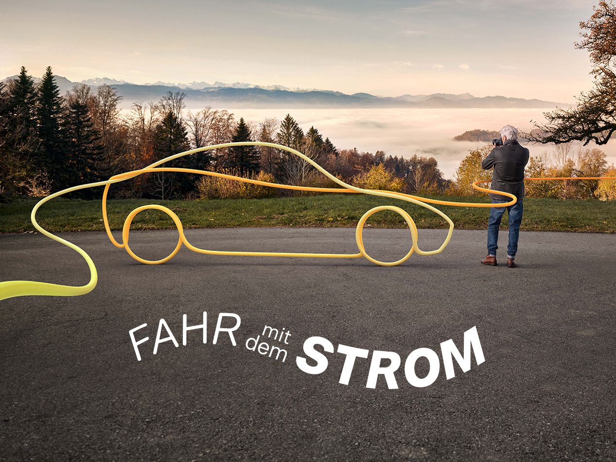 Fahr mit dem Strom