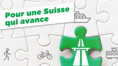 Swiss eMobility soutient l'aménagement des routes nationales