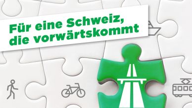Swiss eMobility unterstützt den Ausbau der Nationalstrassen